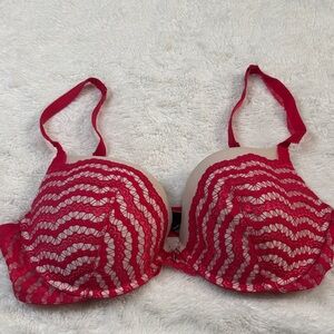Red Lace Bra